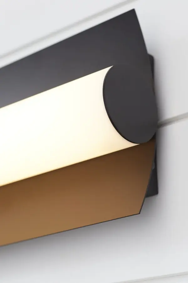 Wave 13" Wall Sconce - Black - Image 5
