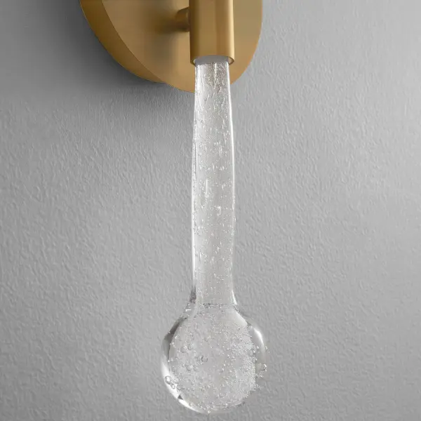 Manhattan Two Light LED Sconce in Brushed Brass - Image 5