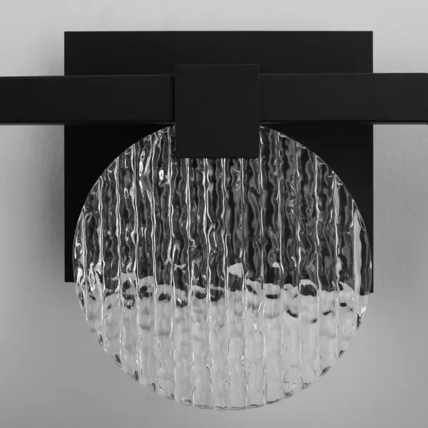 Axiom Three Light CCT LED Vanity in Black - Image 4
