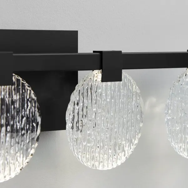 Axiom Four Light CCT LED Vanity in Black - Image 6