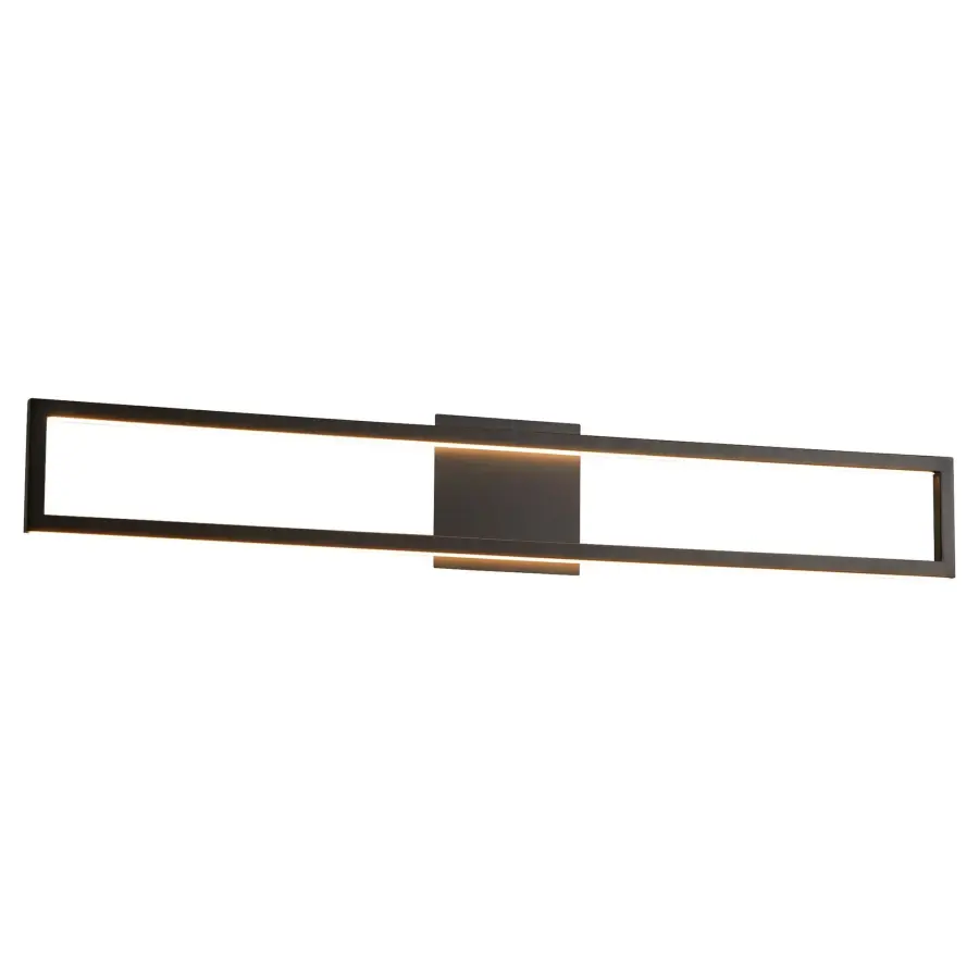 Xanni 36" LED Vanity Light in Black - Image 2