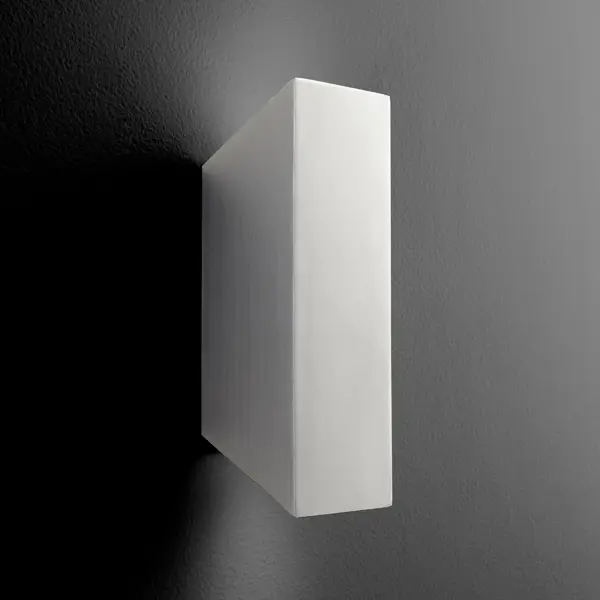 The DUO wall sconce combines modern square design with practical LED efficiency. Its adjustable color temperature (2700K-4000K) and satin nickel finish make it adaptable to various residential and commercial settings. - alternate view