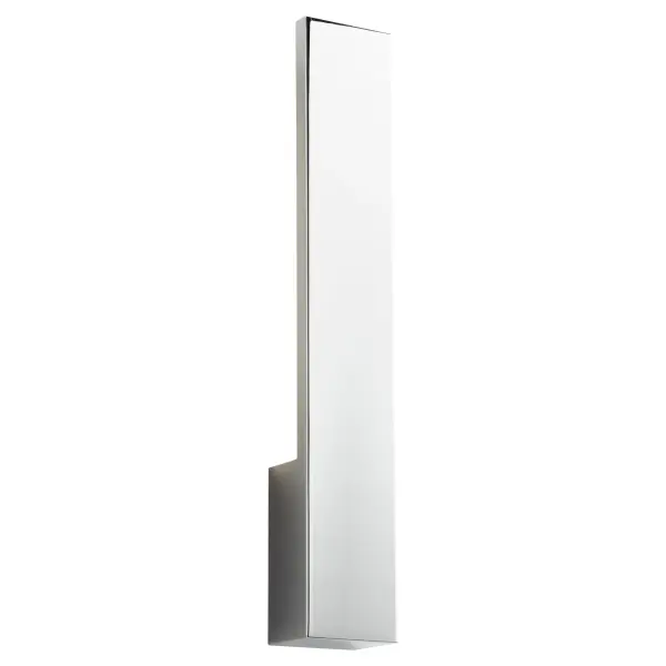 The ICON wall sconce delivers contemporary style with practical outdoor performance. Its polished chrome finish and modern design make it ideal for elevating patios, porches, and entryways in both residential and commercial settings.