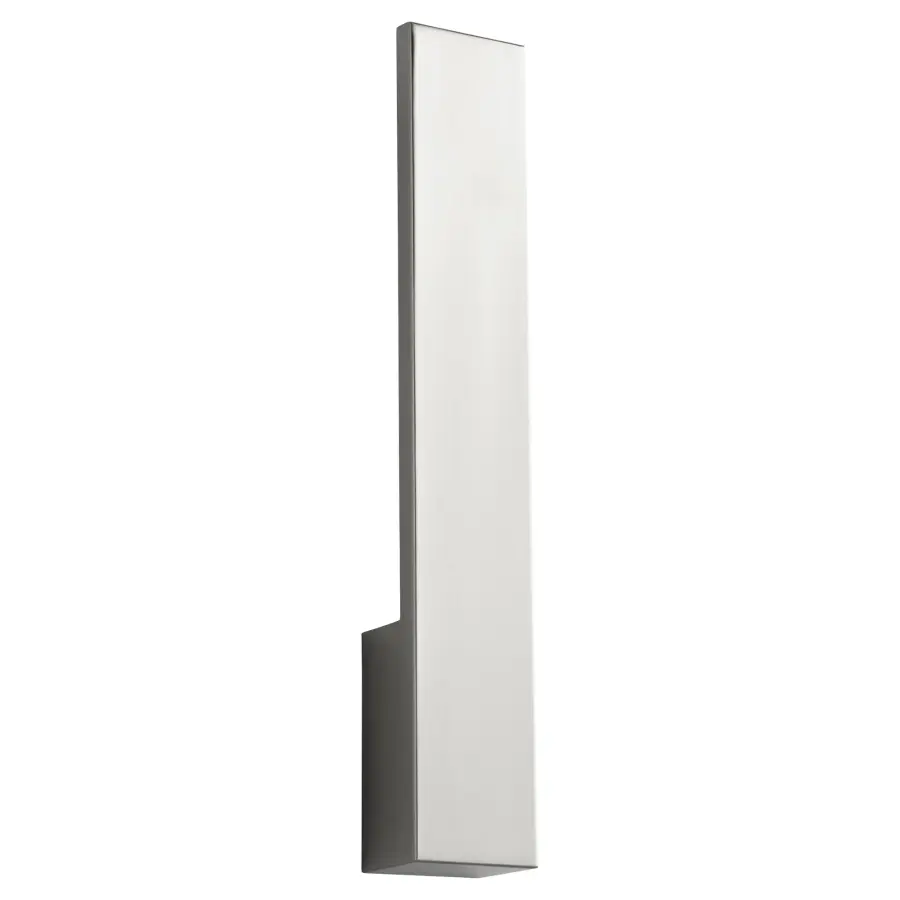 ICON Outdoor Wall Sconce - Satin Nickel - Image 1