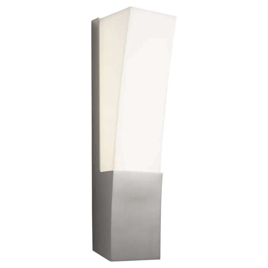 Crescent Small Wall Sconce in Satin Nickel - Image 2