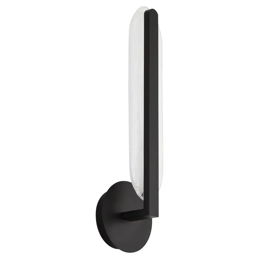 Avian 1-Light Wall Sconce in Black - Image 1