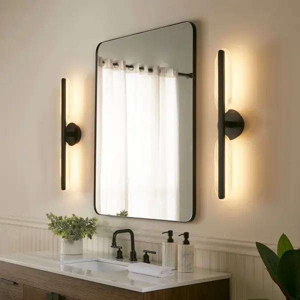 Avian 2-Light Vanity in Black - Image 6