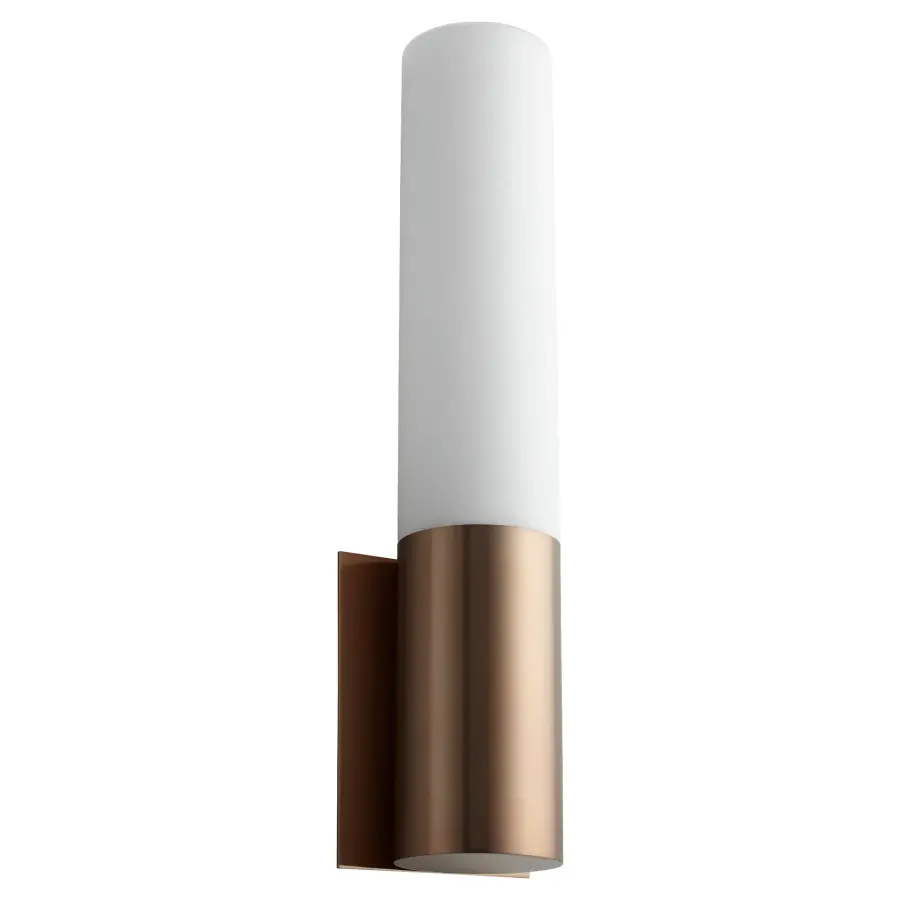 Magnum Glass Wall Sconce - Satin Copper - Image 1