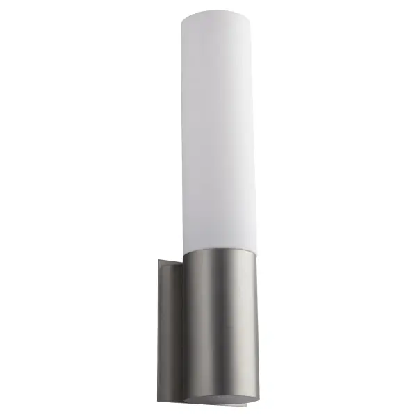 Magnum Acrylic LED Wall Sconce in Satin Nickel - Image 1