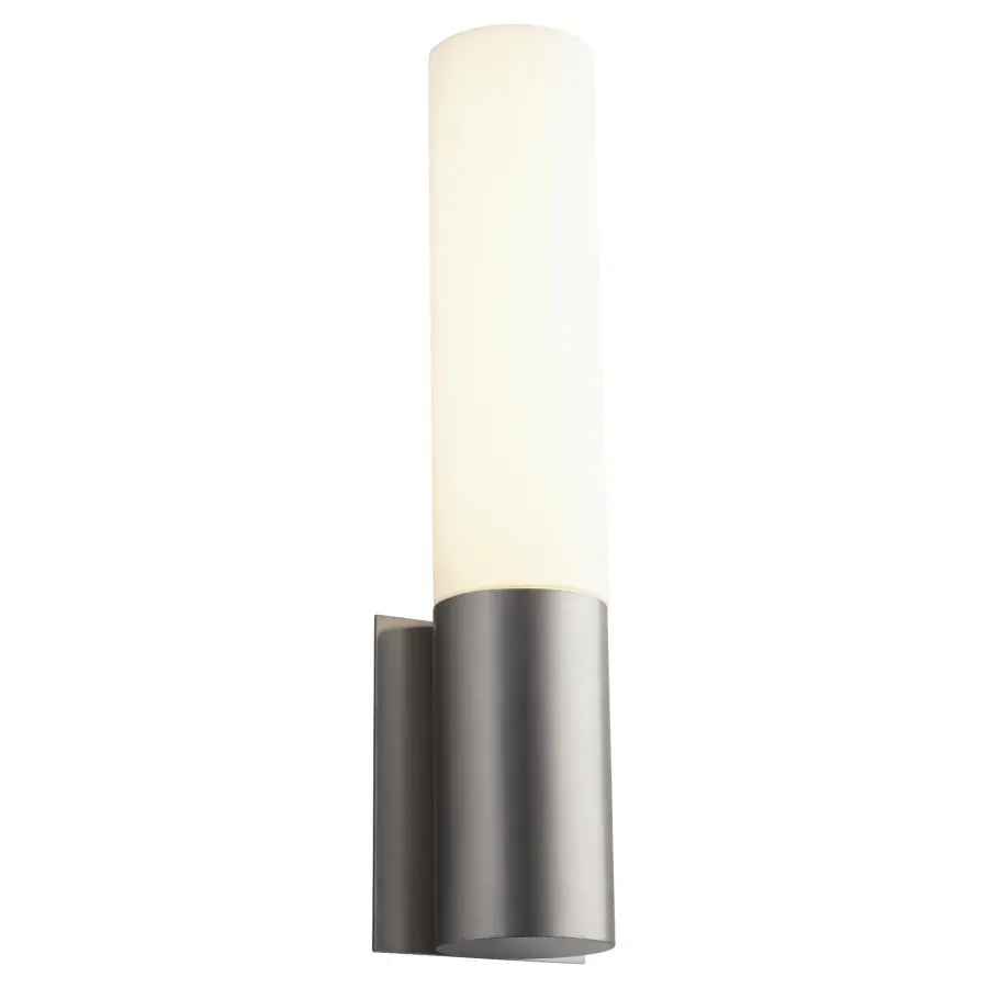 Magnum Acrylic LED Wall Sconce in Satin Nickel - Image 2