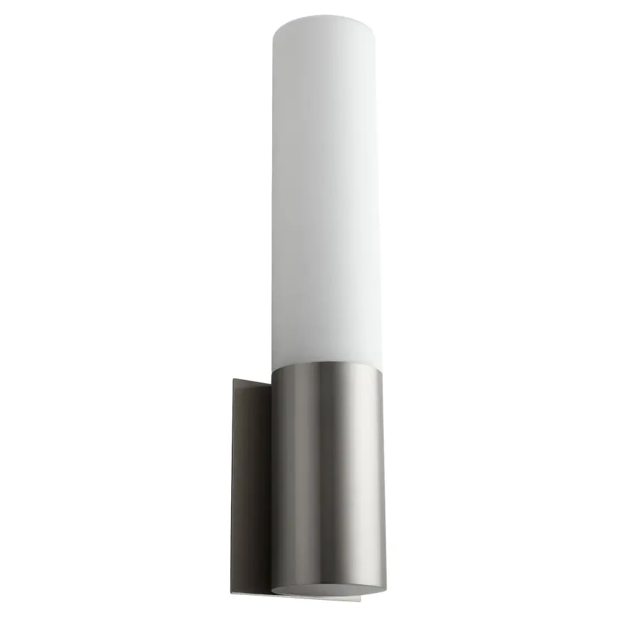 Magnum Glass LED Wall Sconce in Satin Nickel - Image 1