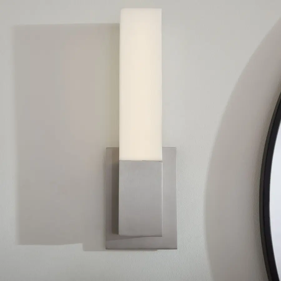 Vega Wall Sconce - Satin Nickel - Image 7