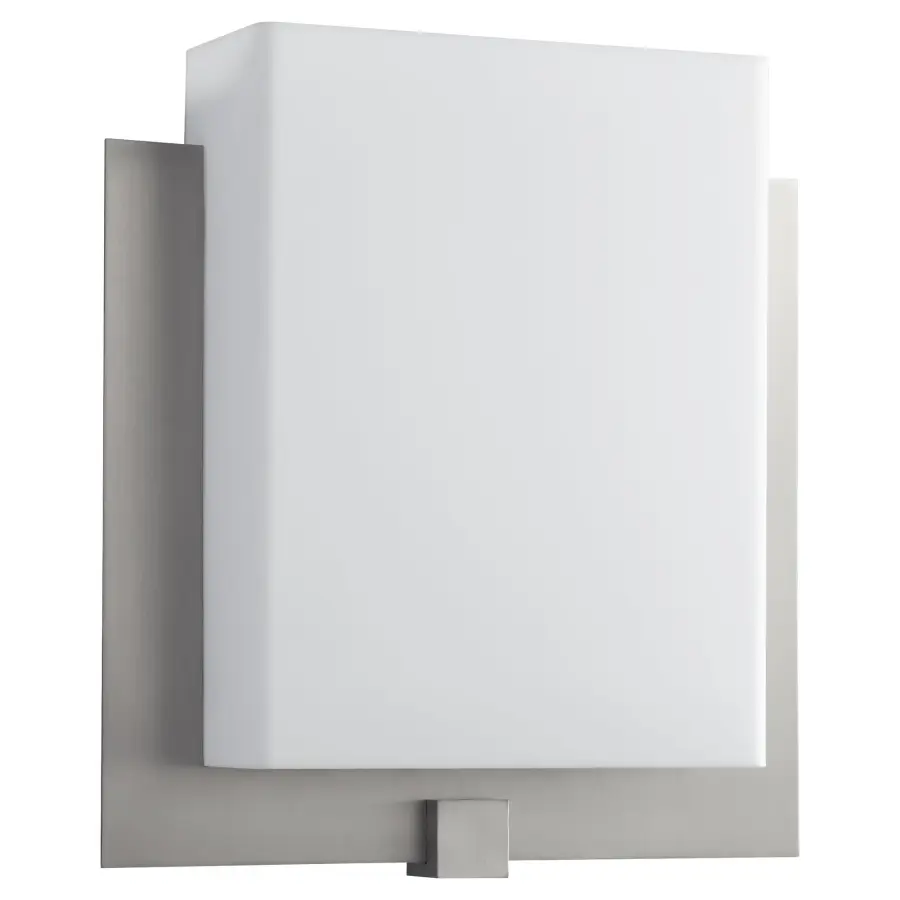Pathways Acrylic Wall Sconce in Satin Nickel - Image 1
