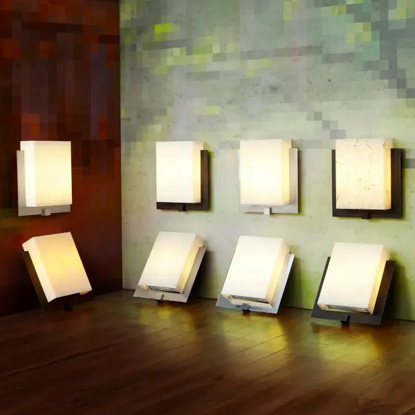 Pathways Acrylic Wall Sconce in Satin Nickel - Image 3