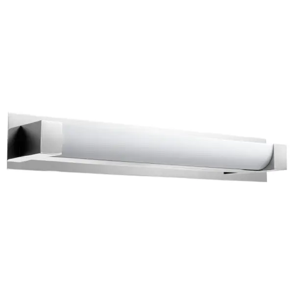 The Balance 29" vanity light delivers clean, contemporary design with warm 3000K illumination. Its polished nickel finish and symmetrical form bring elevated style to any bathroom while providing versatile lighting solutions.