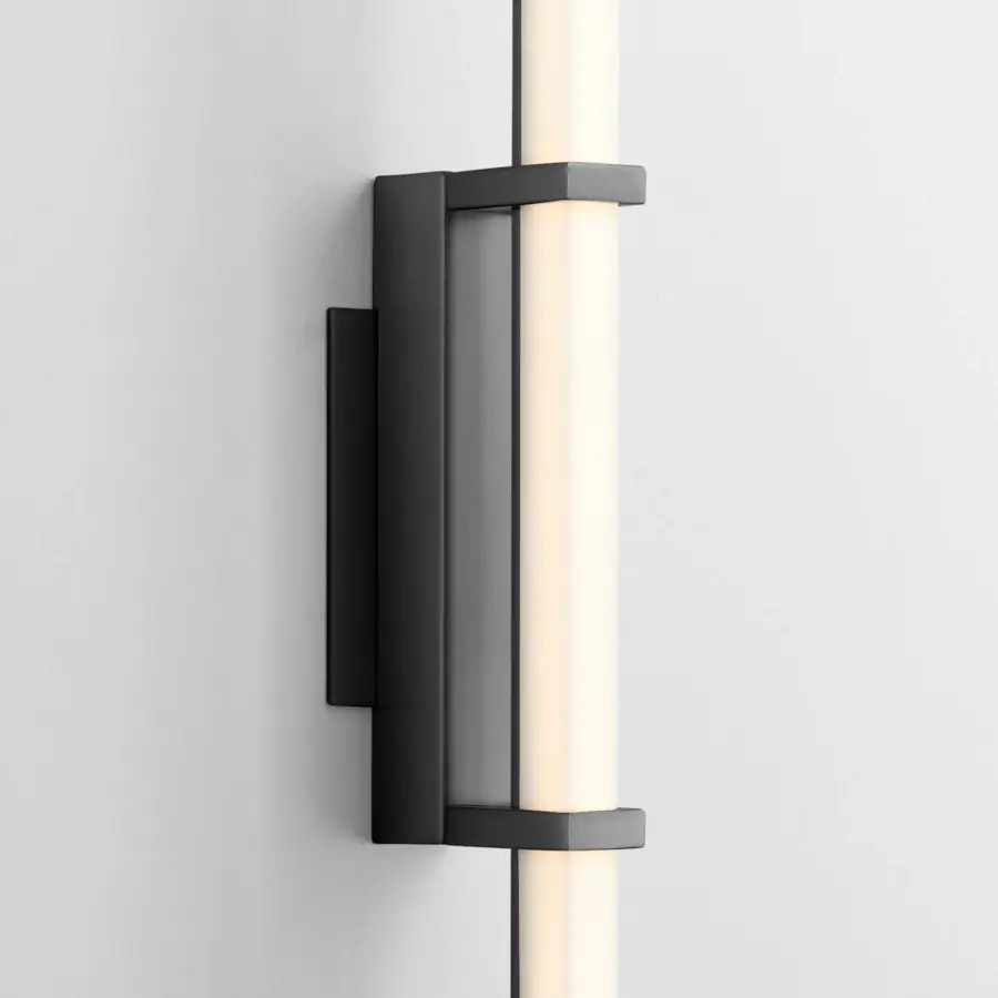 Wand 24" Wall Sconce in Black - Image 3