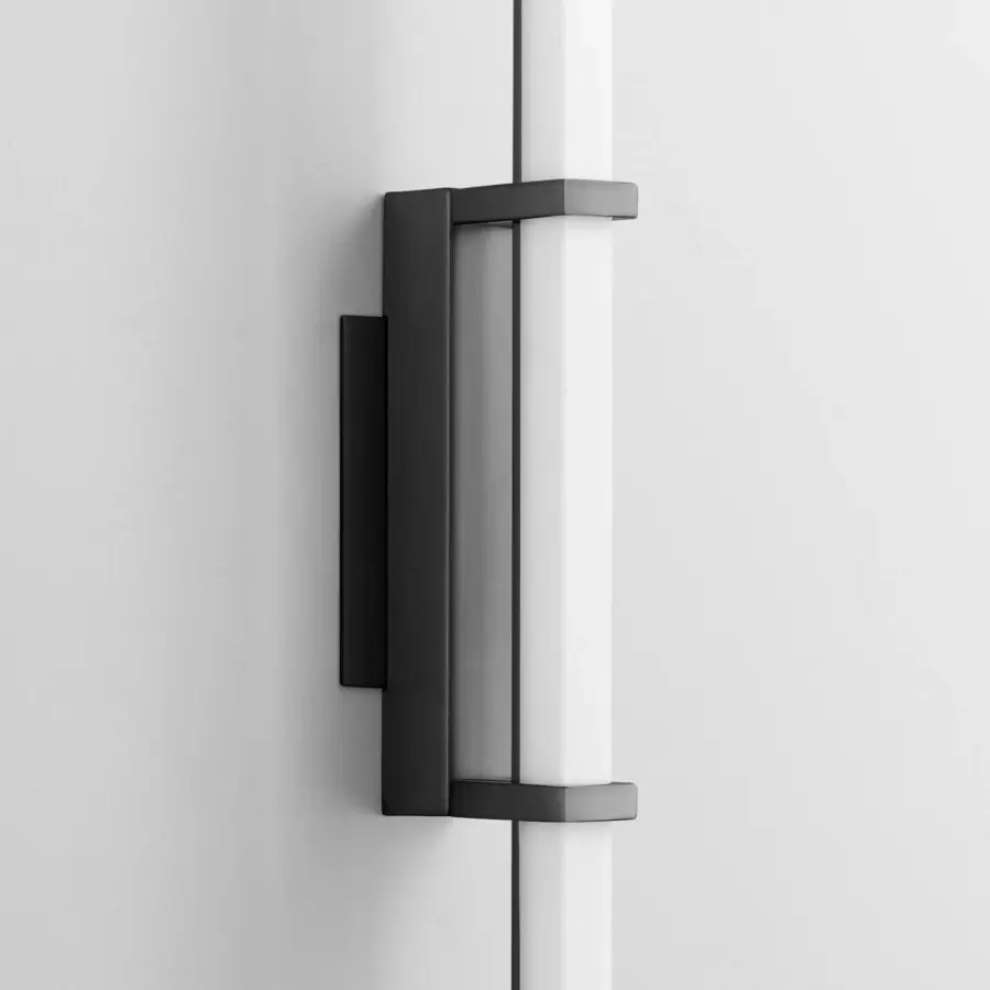 Wand 24" Wall Sconce in Black - Image 4