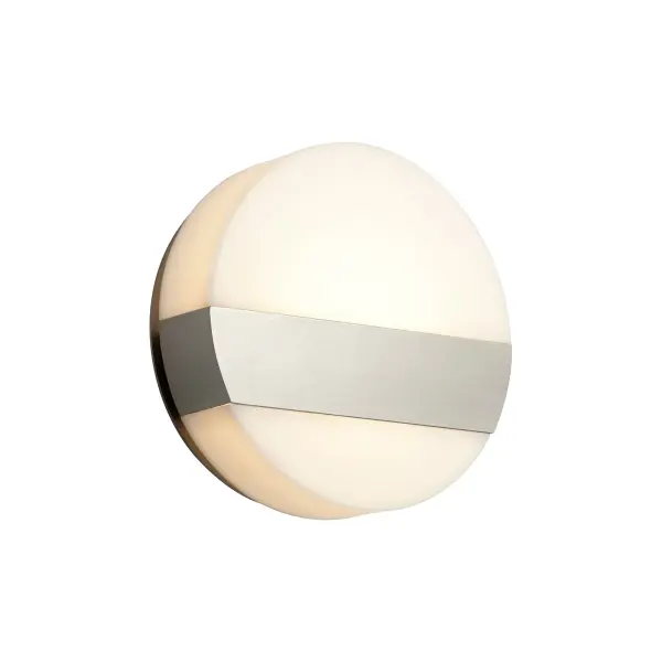 Aurora 6" LED Wall Sconce in Satin Nickel - Image 2