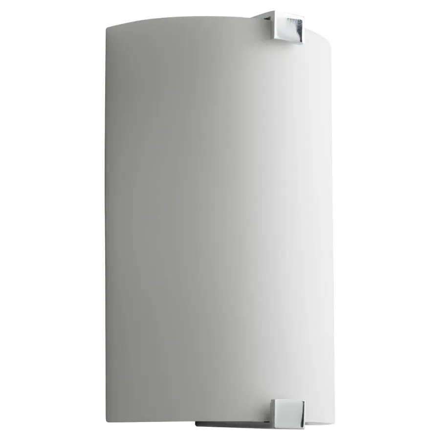 Siren Glass Wall Sconce - Polished Chrome - Image 1