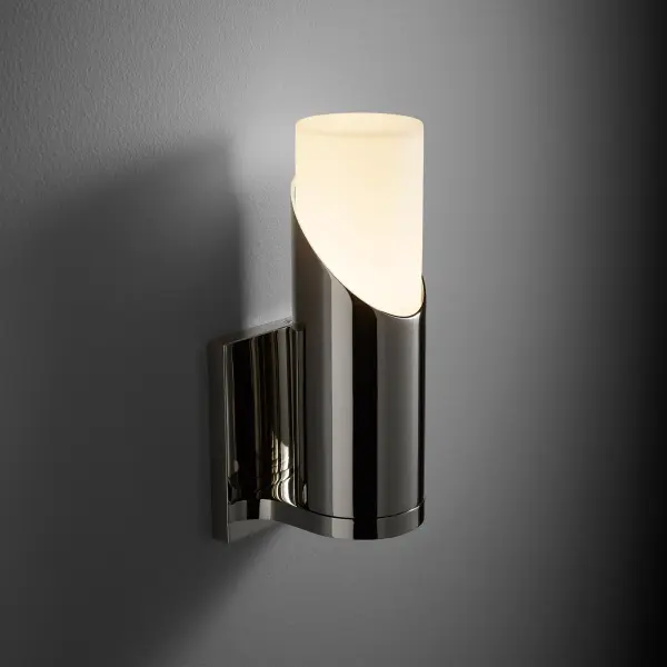 Ellipse Acrylic Wall Sconce - Polished Nickel - Image 4