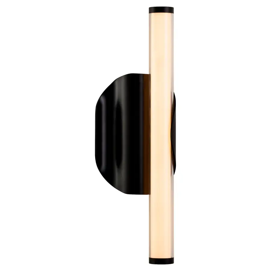 Ola 20" LED Wall Sconce in Matte Black - Image 2