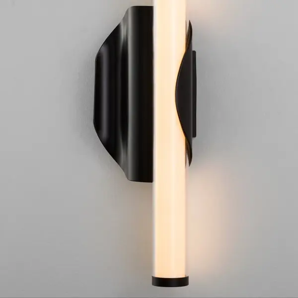 Ola 20" LED Wall Sconce in Matte Black - Image 3