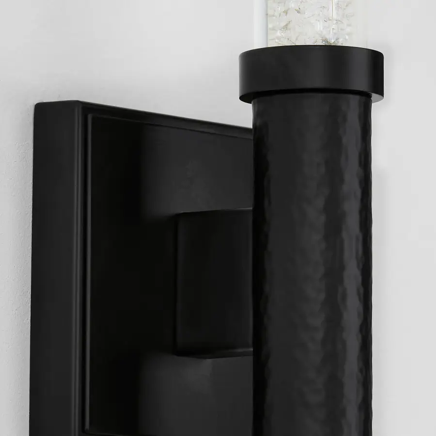 Monet LED Sconce in Black - Image 4