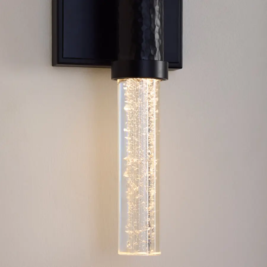 Monet LED Sconce in Black - Image 7