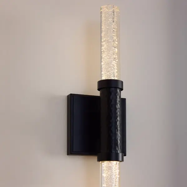 Monet LED Sconce in Black - Image 8