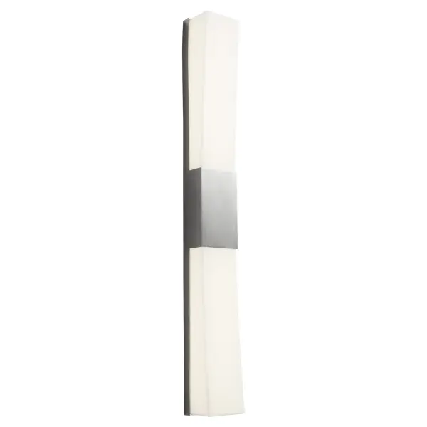 Crescent 3-Light Vanity in Satin Nickel - Image 3