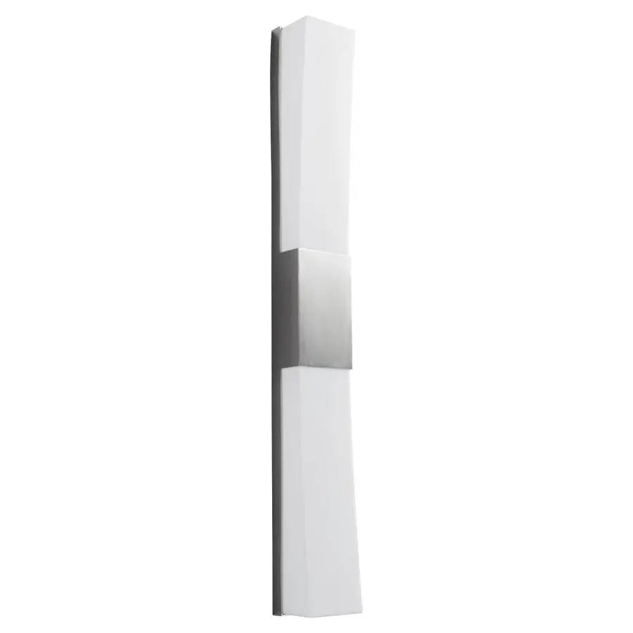 Crescent 3-Light Vanity in Satin Nickel - Image 4