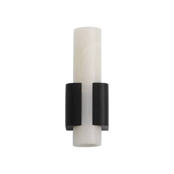 The Virtue sconce combines natural jade stone with sleek black metal for a sophisticated, spa-like aesthetic. Its CCT-adjustable LED (3000K/3500K/4000K) allows customization of light warmth, while genuine jade creates unique tonal variations in each fixture.
