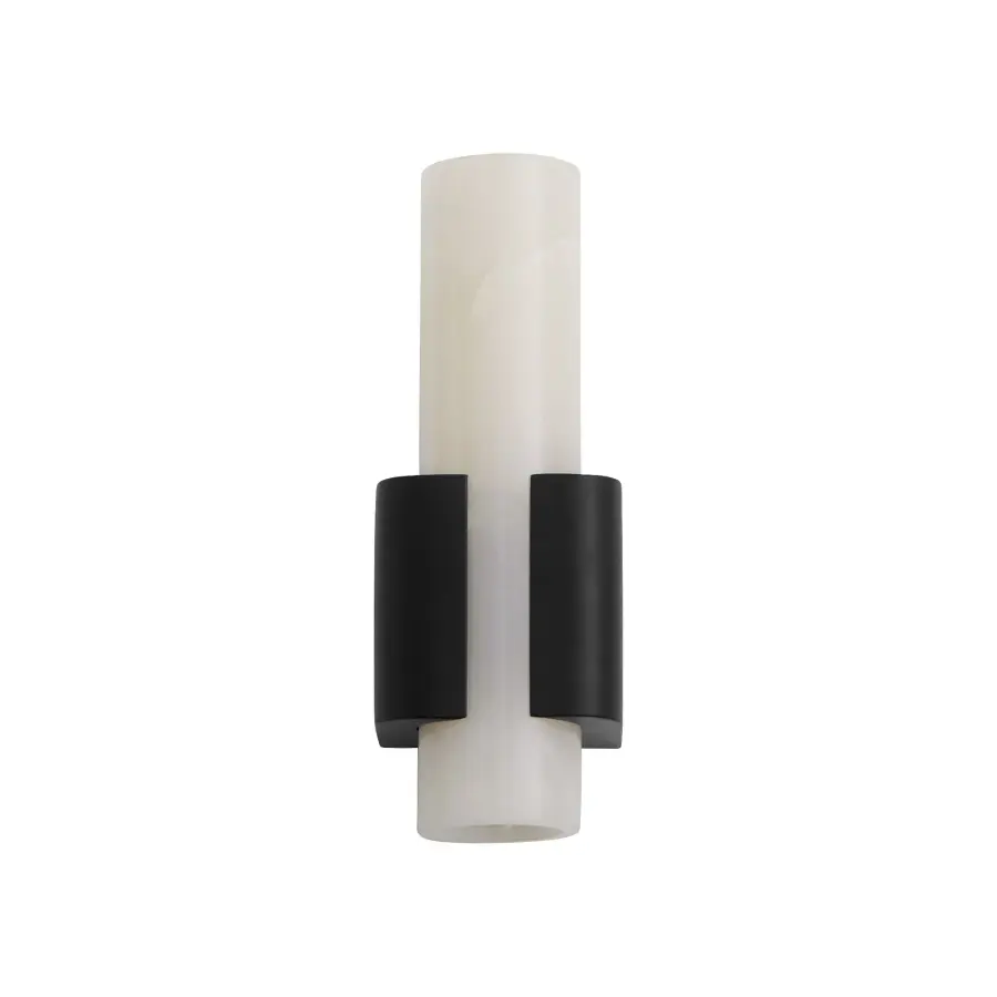 Virtue 1-Light LED Wall Sconce in Black - Image 1