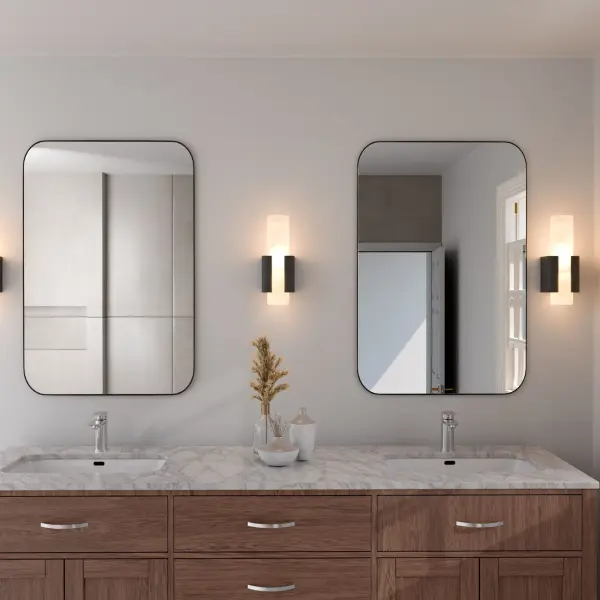 Virtue 1-Light LED Wall Sconce in Black - Image 5