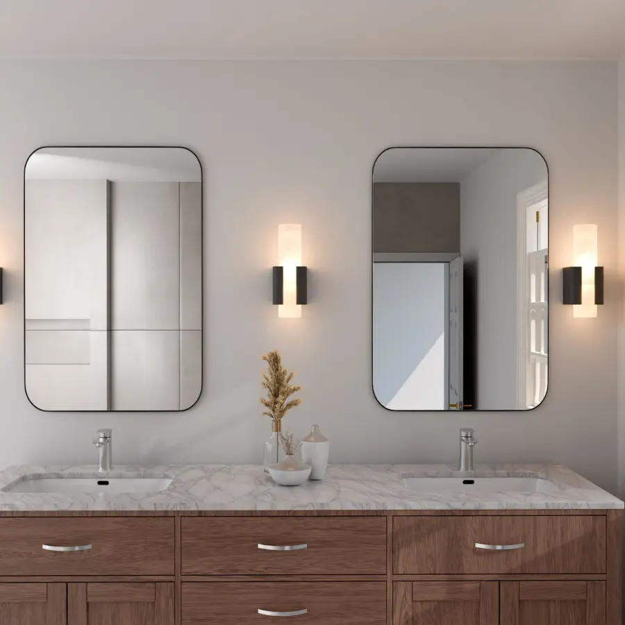 Virtue 1-Light LED Wall Sconce in Black - Image 5