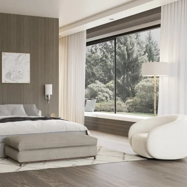 Sophisticated Wall Sconce with Bold Square Design and Warm LED Lighting - Image 4