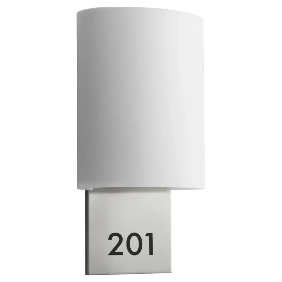 Sophisticated Wall Sconce with Warm LED and Bold Square Design - Image 3