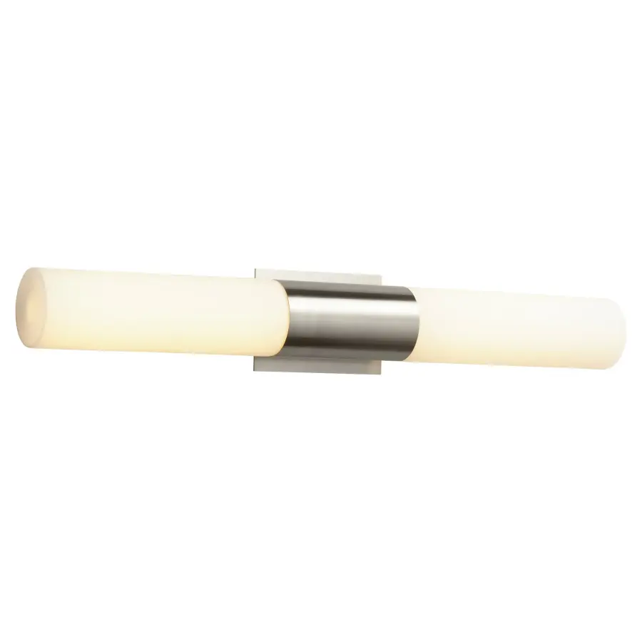 Magnum Glass LED Vanity Light - Satin Nickel - Image 2