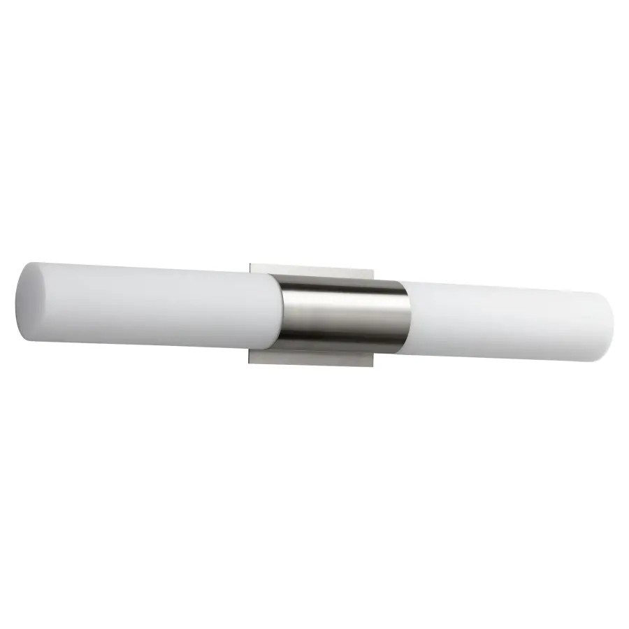 Magnum Glass Vanity Light - Satin Nickel - Image 1