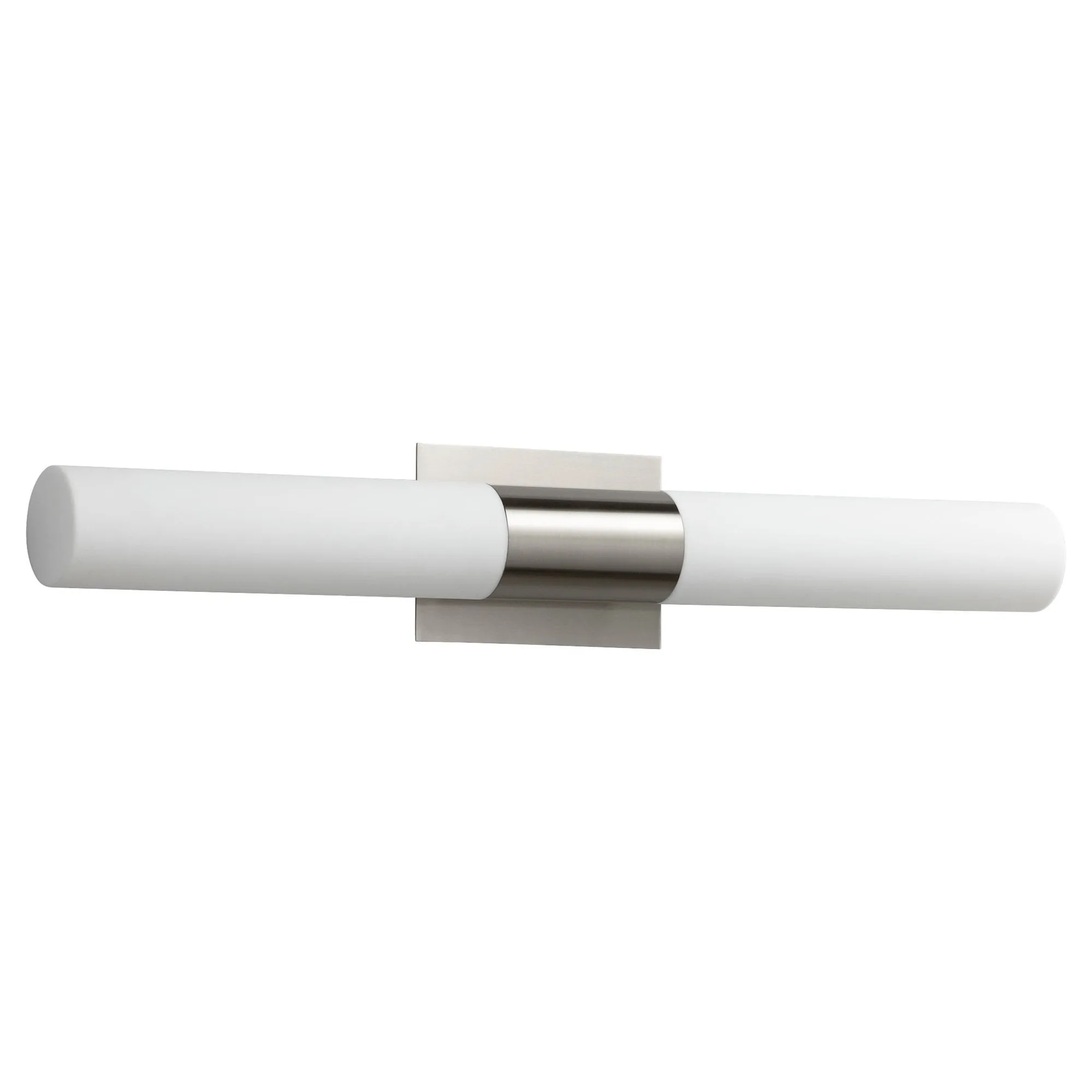 Magneta 3-Light Acrylic Vanity Light in Satin Nickel