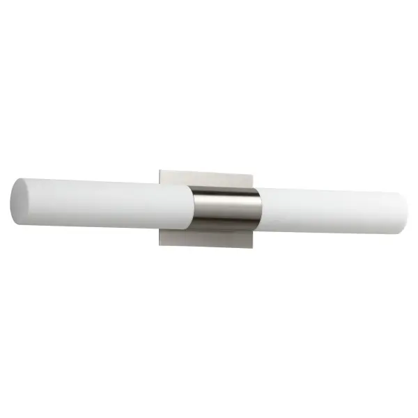 Magneta 3-Light Acrylic Vanity Light in Satin Nickel - Image 1