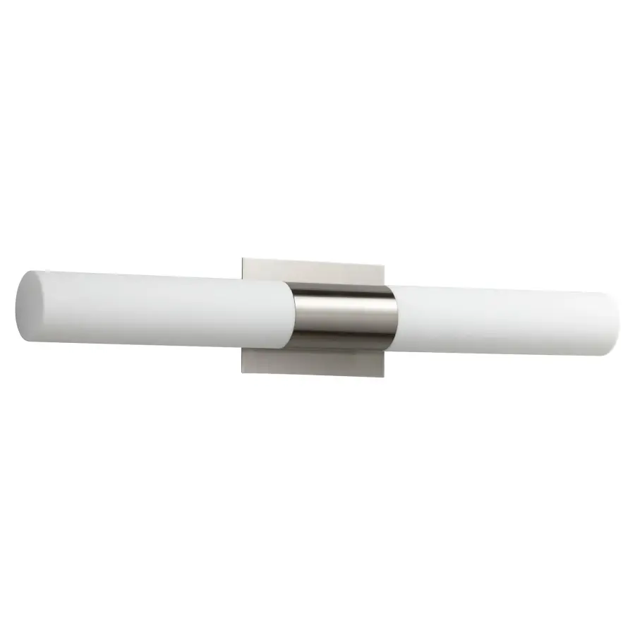 Magneta 3-Light Acrylic Vanity Light in Satin Nickel - Image 1