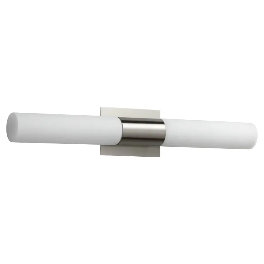 Magneta Glass Vanity Light - Satin Nickel - Image 1