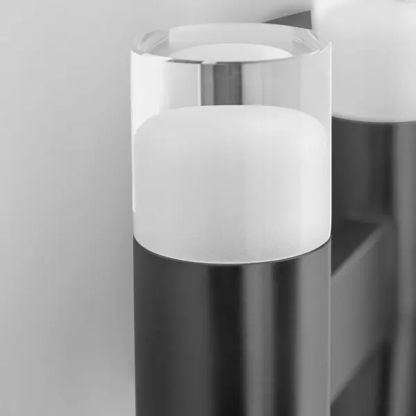 ALARUM Eight Light LED Vanity in Black - Image 3