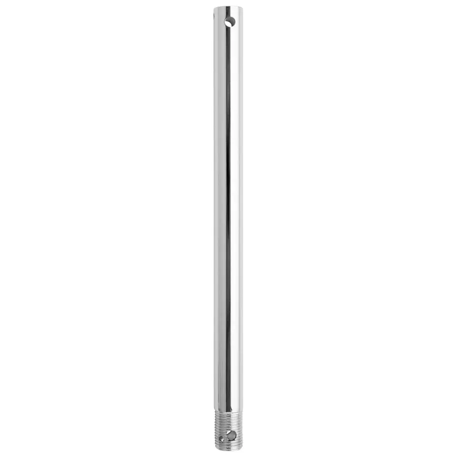 12" Fan Downrod in Polished Nickel