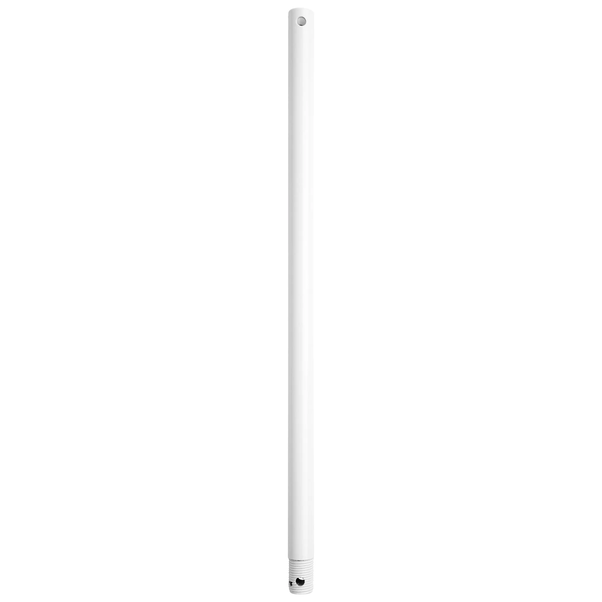 18" Ceiling Fan Downrod - White
