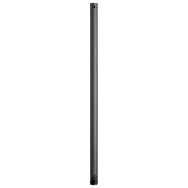 This 18-inch downrod provides the perfect extension for ceiling fans in rooms with higher ceilings, ensuring optimal air circulation and blade clearance. The sleek black finish coordinates with most fan styles.