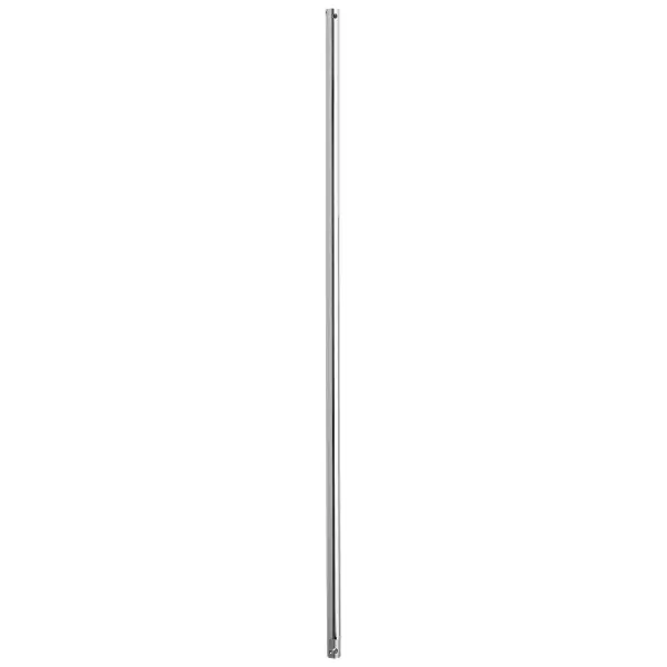 This polished nickel downrod provides the perfect solution for ceiling fans in rooms with high ceilings, offering 36 inches of extension to optimize airflow and aesthetics in grand spaces.