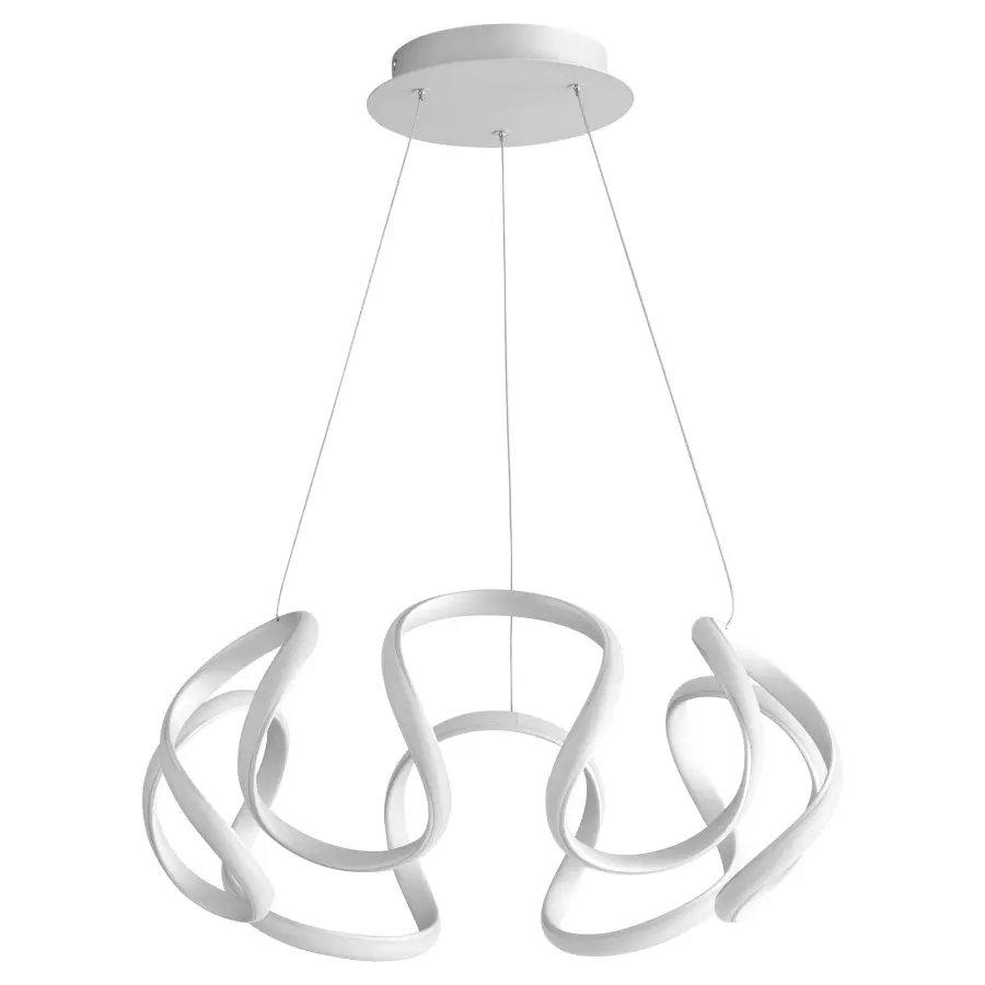 Cirro 22" Pendant Light in Silver Graphite - Image 1