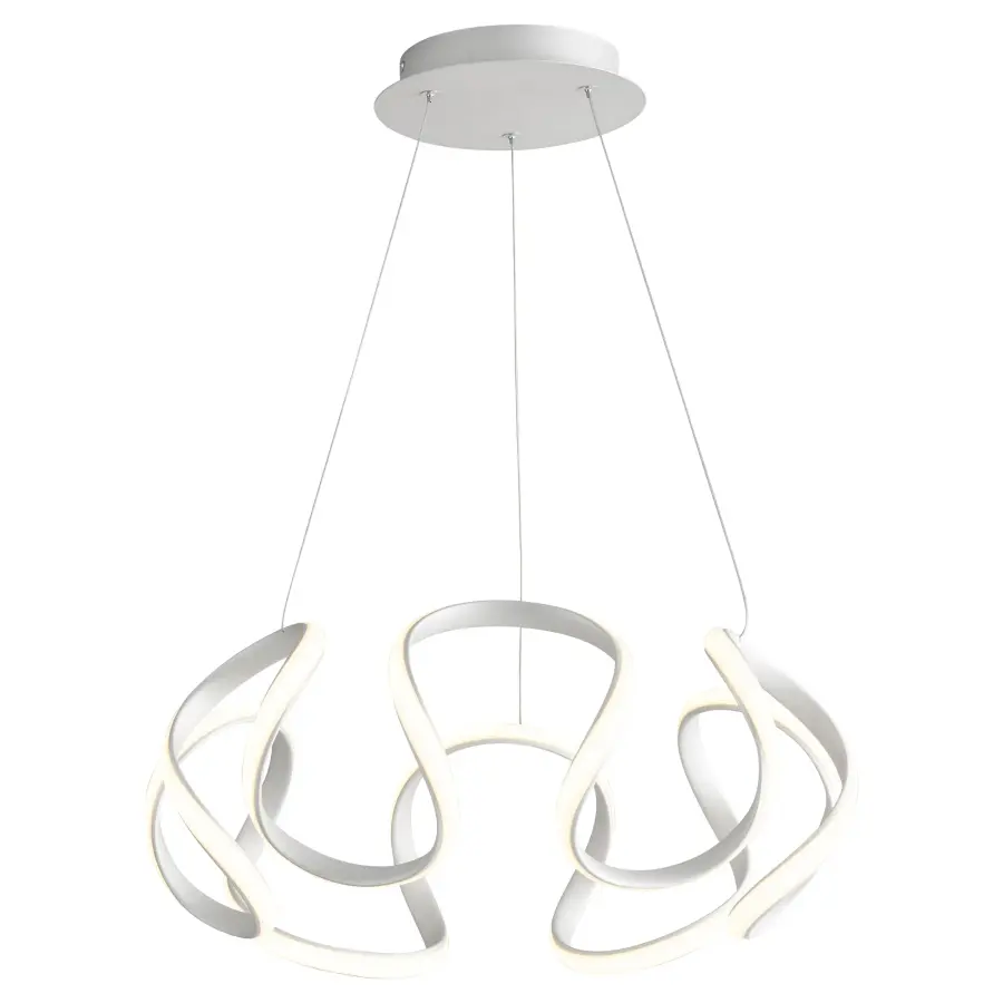 Cirro 22" Pendant Light in Silver Graphite - Image 2